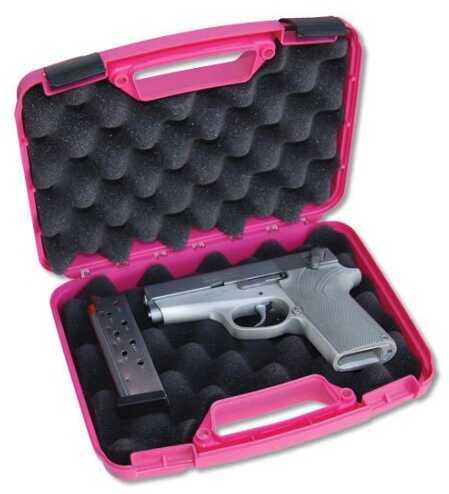 MTM Single Pistol Hangun Case Up To 4" Revolver Pink